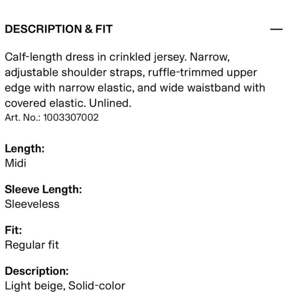 🖤 NWT H&M Midi Dress - Picture 8 of 9